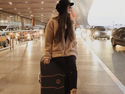 cold weather travel outfits