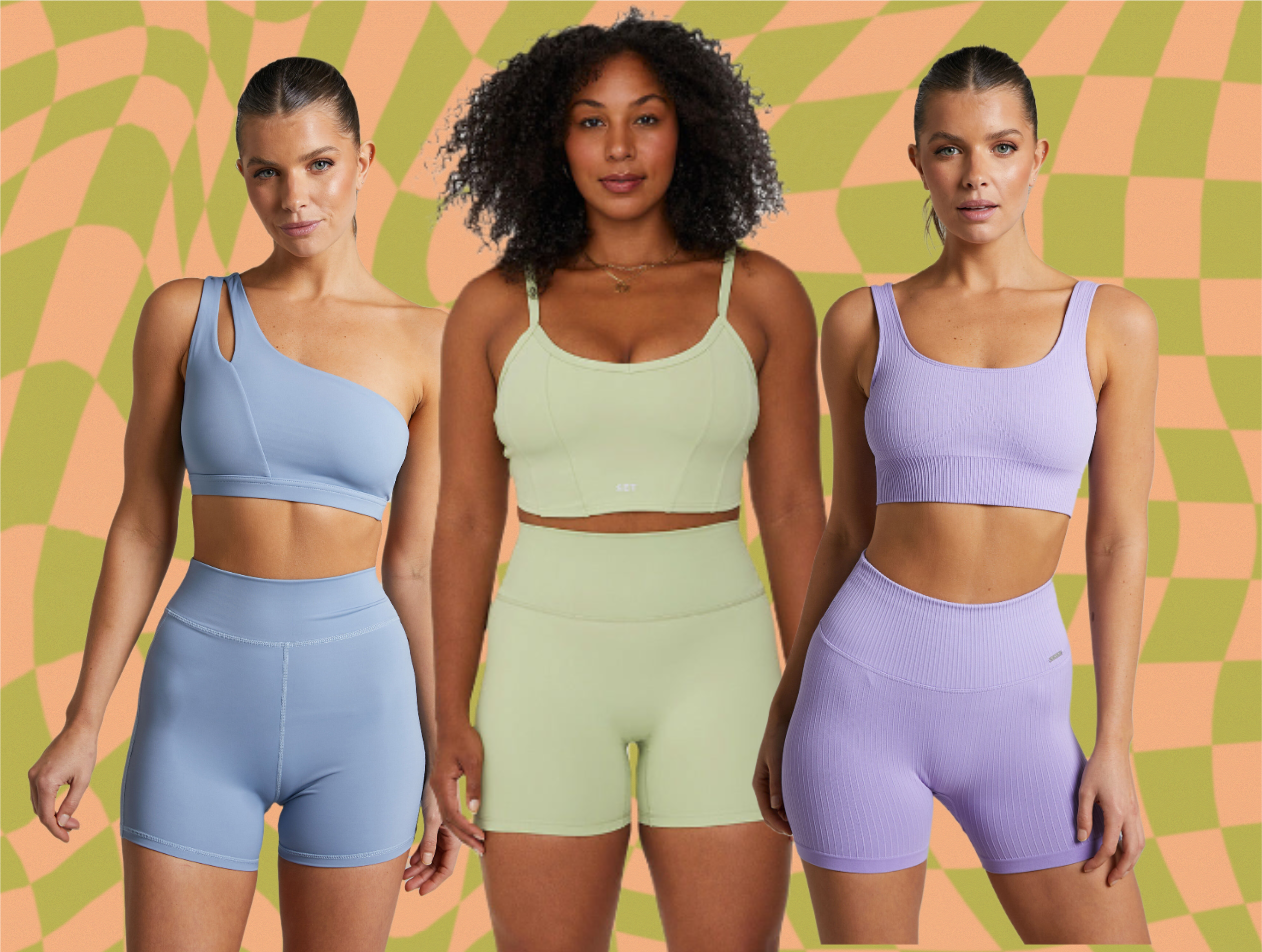 Mix and match! Our sports bra matches shorts & leggings, so you